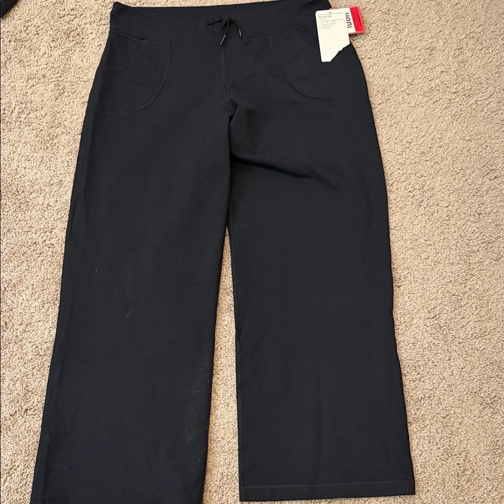 lululemon athletica Black Straight Leg Pants